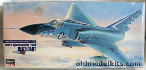 Hasegawa 1/72 Convair F-106A Delta Dart - Massachusetts ANG 102 FIW 101 FIS, 714 plastic model kit